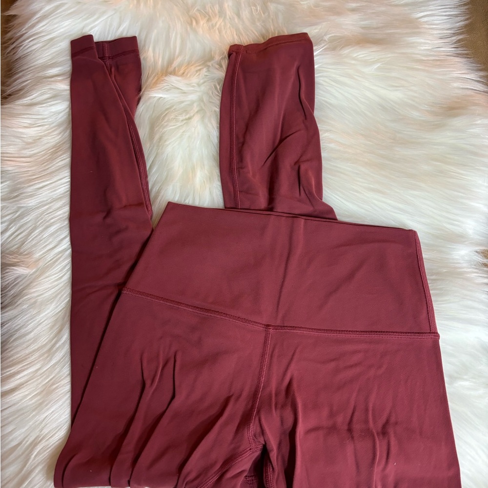 Lululemon Align pant Chianti size 4